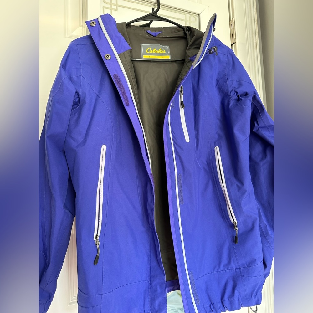Cabela’s Raincoat Purple/Blue